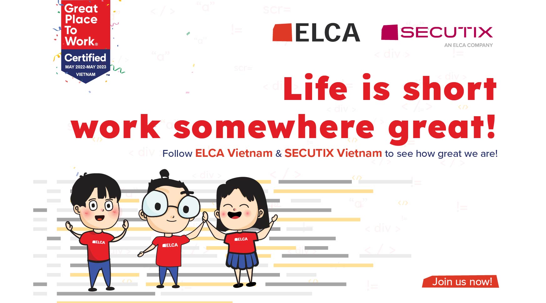 Jobs at ELCA Information Technology (Vietnam) Limited